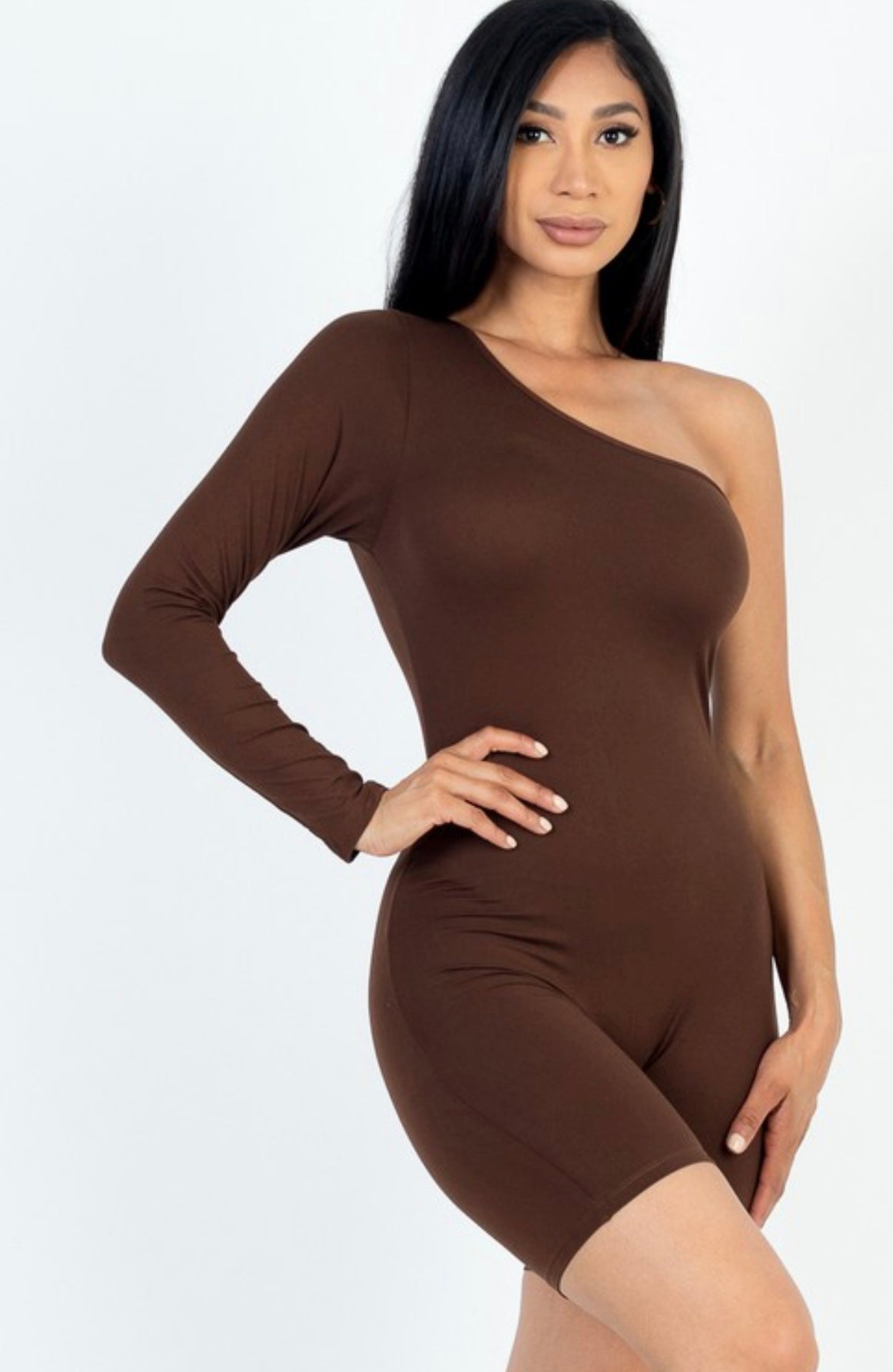 One Shoulder Jumpsuit